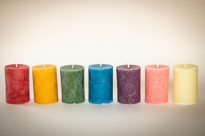 Bee The Light BeeTheLight Beeswax Pillar Candle - 100% Pure Bees Wax - Choose Your Size and Color - Up to 72 Hour Burn Time - Approx. 2x3, 3x4, 3x6 - Unscented - Natural Light Honey Scent (Natural Yellow, Small) - Image 5